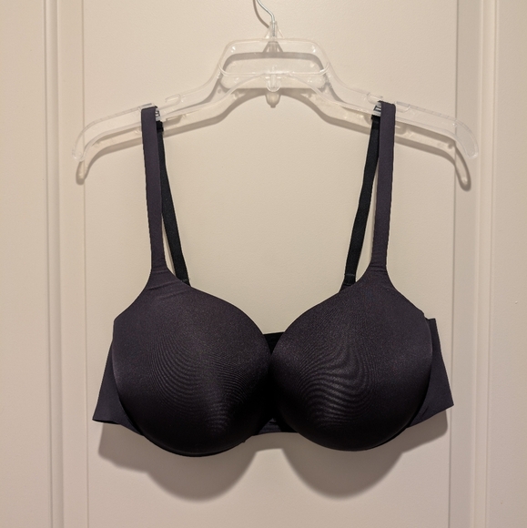 NWOT SKIMS Wireless Form Push Up Plunge Bra (BR-WRL-1891) 40C Black Onyx - Picture 1 of 4